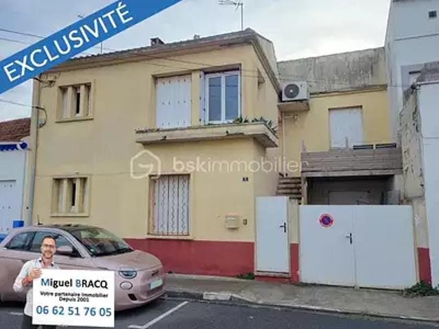 Valras Plage 34350 Achat / Vente maison 7 pièces t7 piscine terrasse