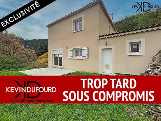 Vals les Bains 07600 Achat / Vente maison 5 pièces t5