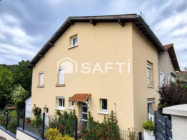 Vals près le Puy 43750 Achat / Vente maison 5 pièces t5 terrasse
