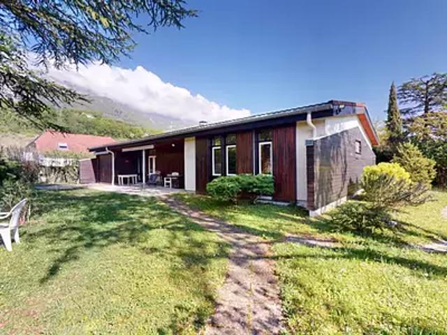 Varces Allières et Risset 38760 Achat / Vente maison 5 pièces t5 au dernier étage
