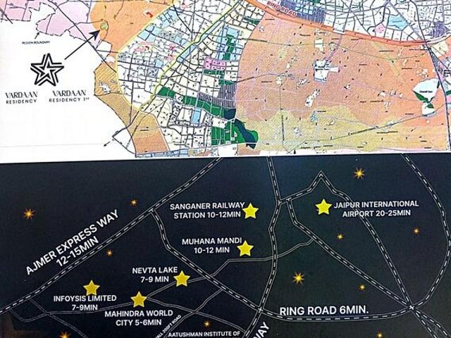 Vardaan Residency 1st 160 Sq. Yd. Plot in Bhapura Jaipur Listing ID: #9971