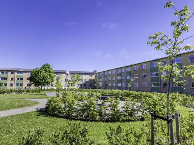 Varieret boligområde med mange fællesfaciliteter