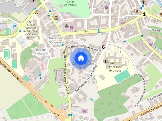 Varios quartos para estudantes no centro de Leiria