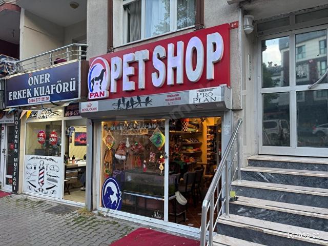 VARLI KENT'TEN DEVREN KİRALIK HER ŞEYİ HAZIR PETSHOP DÜKKANI