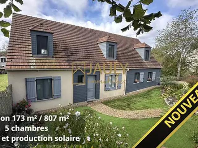 Varreddes 77910 Achat / Vente maison 7 pièces t7 piscine terrasse