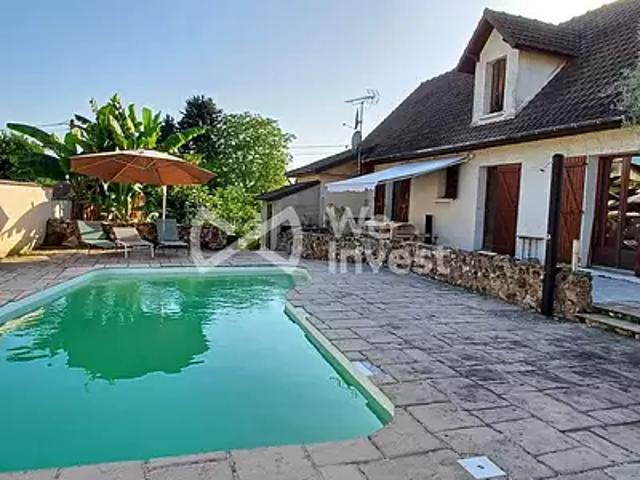 Varreddes 77910 Achat / Vente maison 7 pièces t7 piscine terrasse