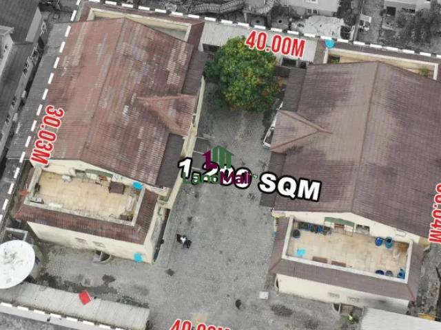 Vast Expanse Dry Land Measuring 1,200sqm of Land at Lekki Phase1