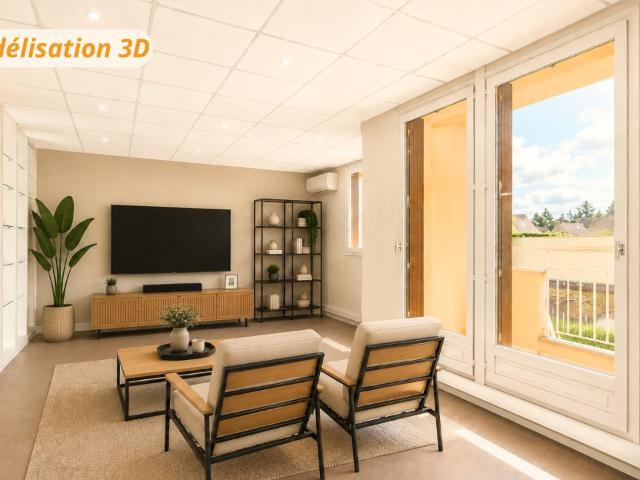 Vaste Bureau ou Appartement: 5 pièces: 4 balcons: 3 place. 166m² Beaune