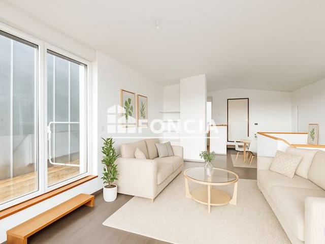 Vaste duplex en toit terrasse