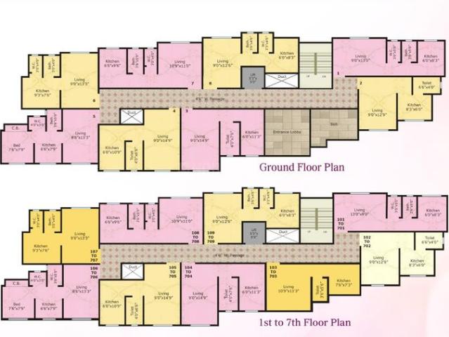 Vasai East 1 RK Apartment For Sale Vasai