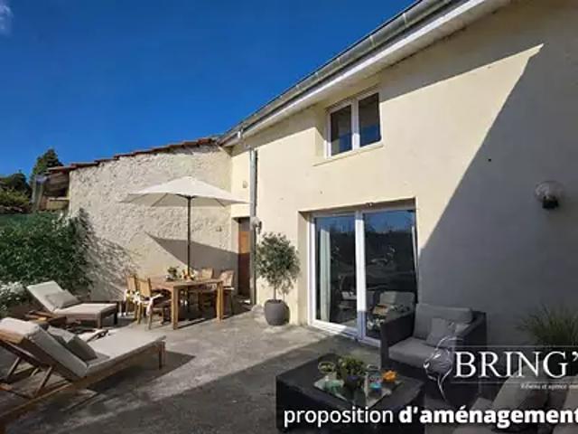 Vatimont 57580 Achat / Vente maison 4 pièces t4 terrasse parking