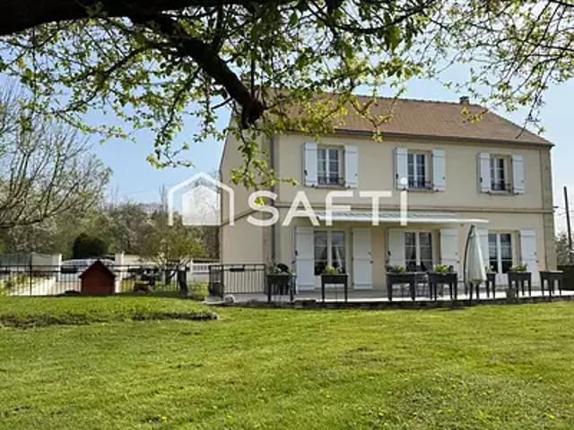 Vaux sur Seine 78740 Achat / Vente maison 6 pièces t6 terrasse parking