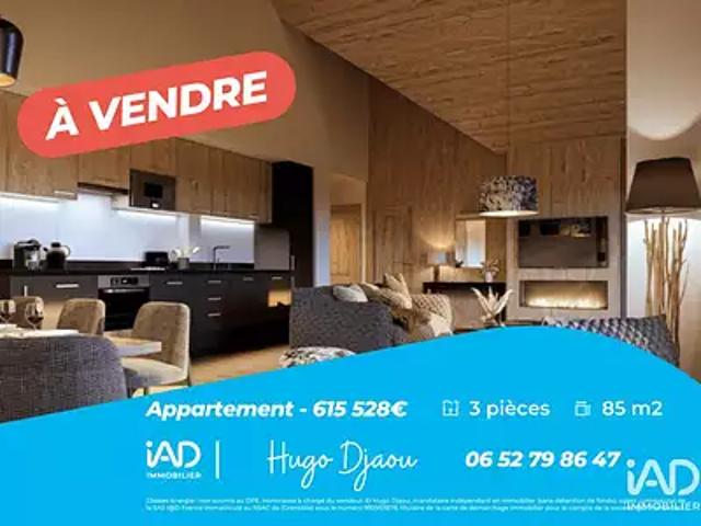 Vaujany 38114 Achat / Vente appartement 3 pièces t3