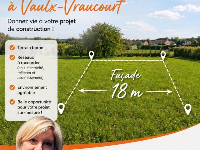 Vaulx Vraucourt Vente Terrain 62