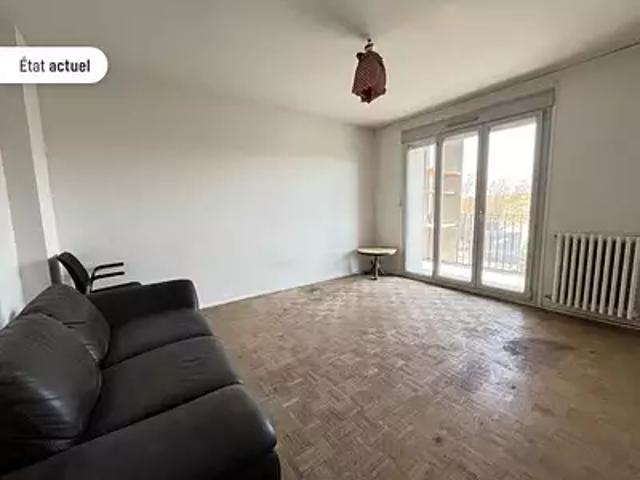 Vaulx en Velin 69120 Achat / Vente appartement 3 pièces t3 au dernier étage