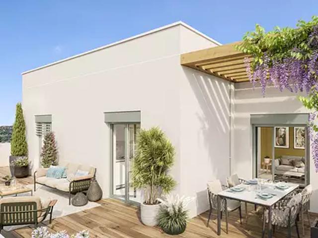 Vaulx en Velin 69120 Programme neuf appartement neuf à vendre t4 LMNP TVA 5,5% NF