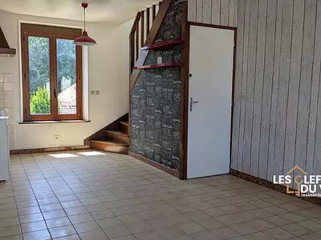 Vaumoise 60117 Location maison 2 pièces t2 terrasse parking