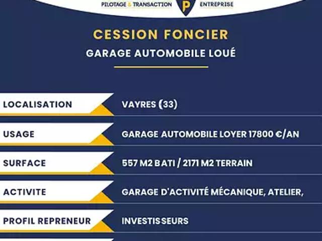 Vayres 33870 Achat / Vente immeuble