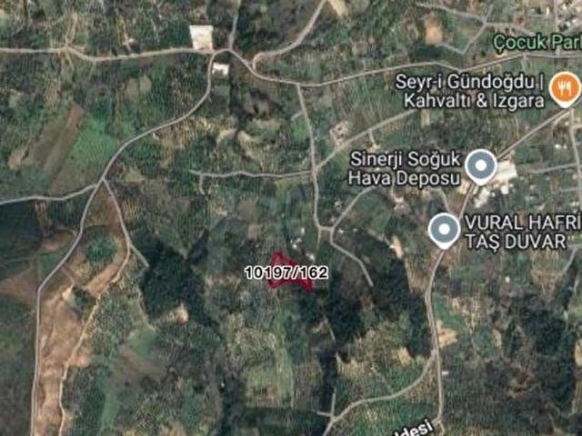 VB GAYRİMENKUL GÜNDOĞDU'DA SATILIK 1840 M2 TARLA