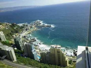 VD164 VENTA DEPARTAMENTO REÑACA, EDMUNDO ELUCHANS, CON VISTA AL MAR