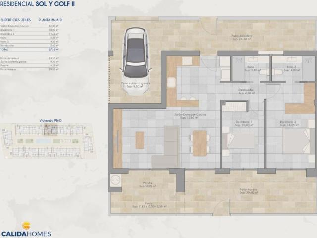 Venta 2 Dormitorio Bangalos Torre Pacheco Murcia DLS86021050
