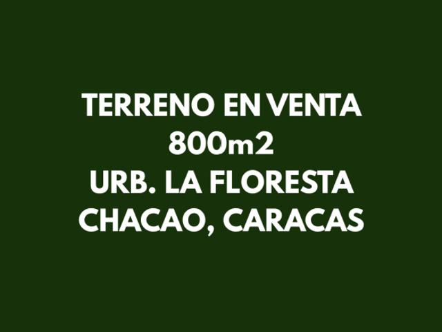VENTA TERRENO CARACAS LA FLORESTA