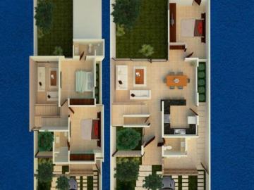 VENTA AMPLIA CASA RECÁMARA EN PLANTA BAJA,3 RECÁMARAS Y JARDÍN EN LAS AMERICAS INFONAVIT Y FOVISSTE
