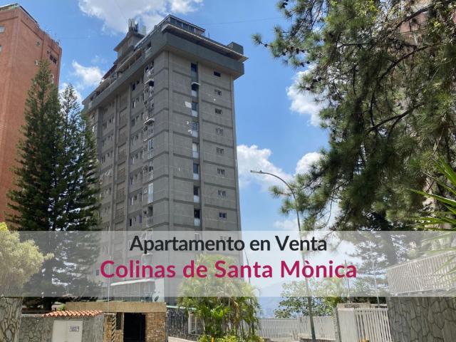 Venta apartamento en Colinas de Santa Mònica vista al Avila y Caracas