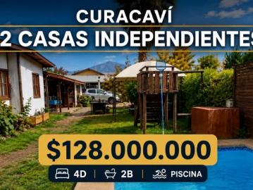 Venta casa curacaví sector los panguiles