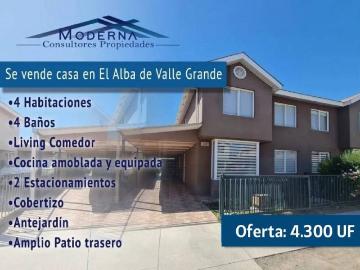 Venta casa lampa avenida la montaña sur 100 barrio alba ii valle grande
