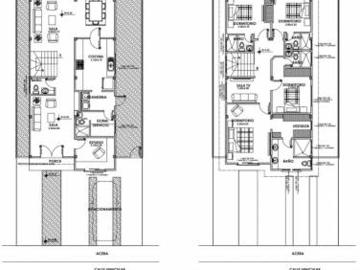 VENTA CASA PROYECTO POR CONSTRUIR 202M2 PORTON DEL RIO AV. LEON F CORDERO