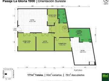 Venta Casa 4 dormitorios 45 años, 1 cochera, 100m2, Pasaje La Gloria 1900, Villa Urquiza | Inmuebles Clarín