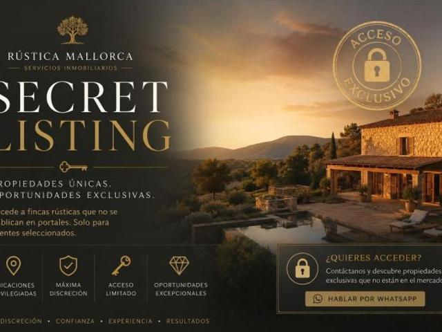 Venta confidencial off Market