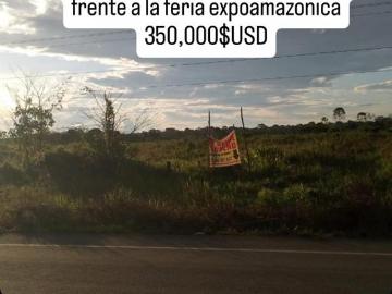 VENTA DE TERRENO CAMPESTRE FRENTE A LA FERIA EXPOAMAZONICA INTERNACIONAL