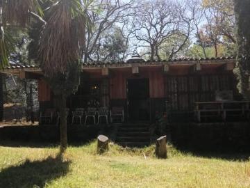 Venta de terreno con cabaña rústica