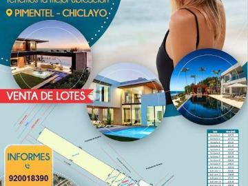 VENTA DE TERRENO CON MÓDULO EN PIMENTEL TERCER MALECÓN