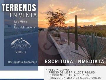 Venta de Terreno de uso habitacional o mixto