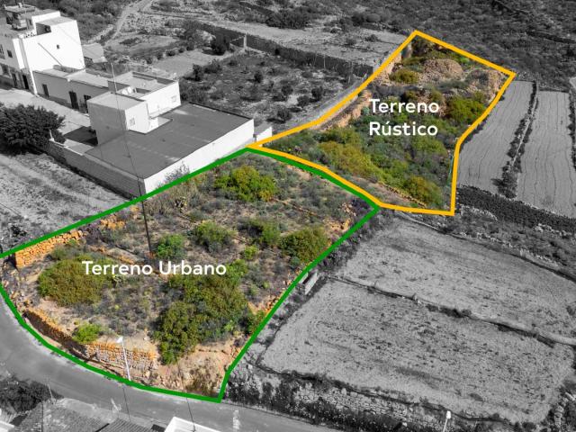 VENTA DE TERRENO EDIFICABLE Y AGRARIO EN LA VERA FASNIA
