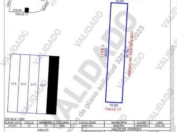 Venta de Terreno en Kinchil a 48 meses