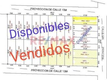 Venta De Terreno En Sector Los Alamos. 237.6 M2. Nvo Chimbote ID 1080880
