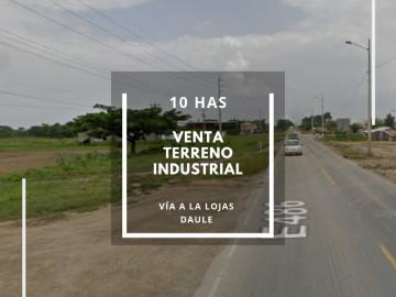 Venta de terreno industrial 10 hectáreas Daule 3585