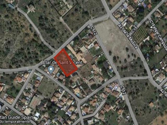 Venta de terreno urbano, Urbanización Monte Jarque de Llíria