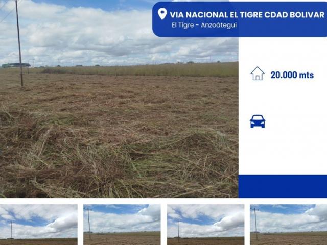 VENTA DE TERRENO VIA CARRETERA NACIONAL EL TIGRE VE03 09246TC LVIL