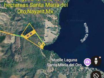VENTA DE TERRENO 16 HECTAREAS CON FRENTE LAGUNA SANTA MARIA