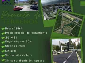 Venta de Terrenos Urbanizados en Preventa Zinacantepec