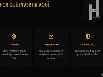 VENTA DE TERRENOS EN ZONA RESIDENCIAL