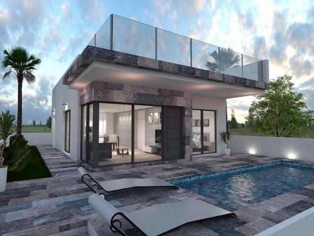 Venta de villa en Orihuela costa, de 84m2 con 3 dormitorios y 2 baños