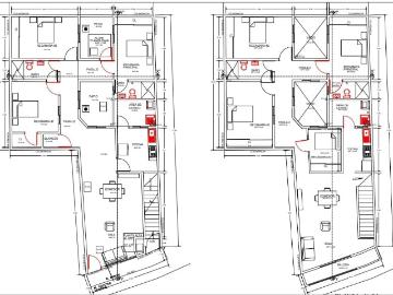 Venta de amplios departamentos con 3 y 4 habitaciones en Zona Centro