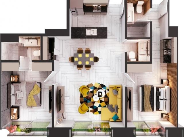 VENTA DE APARTAMENTO DE LUJO EN TORRE SKY PARK, LAS MERCEDES