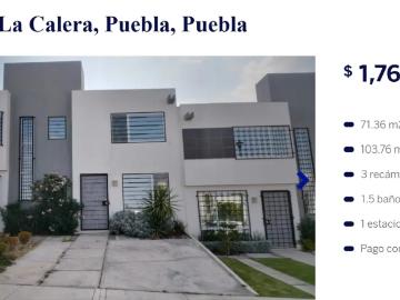 VENTA DE CASA ADJUDICADA POR BANCO EN LA CALERA, PUEBLA